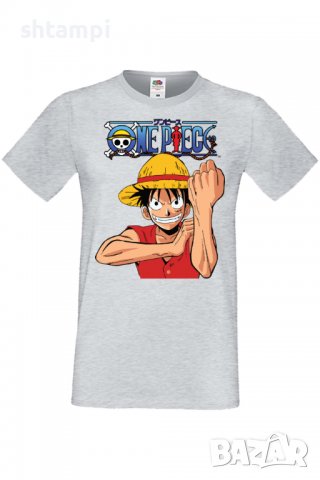 Мъжка тениска One Piece,,Анимация,игра,Празник,Повод,