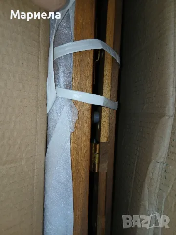 Дървена разтегателна градинска маса 110 х 55 х 75 см, снимка 13 - Маси - 47435838