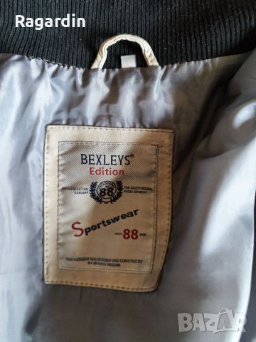 Бяло кожено яке "Bexleys sportswear", снимка 2 - Якета - 39536540