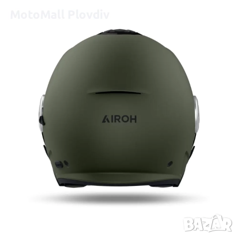 Онлайн Промо! Airoh Скутерска каска Helyos Color Military Green Matt, снимка 3 - Аксесоари и консумативи - 51670043