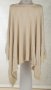 Светлобежова дамска блуза с шлейф марка Diego Reiga - M, снимка 4