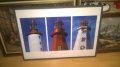 ФАРОВЕ-ТРИПТИХ-КАРТИНА С РАМКА И ТРИ СНИМКИ-ГЕРМАНИЯ, снимка 7