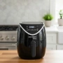 Фритюрник с горещ въздух (Air Fryer) Seranova, 5L, 2000W, Дигитален сензорен дисплей, снимка 4