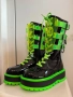 Оригинални готик demonia uv ботуши нови , снимка 1