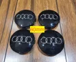 Капачки за Ауди джанти 60мм черен цвят 4B0601170, снимка 2