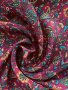 Красив копринен шал, снимка 1 - Шалове - 36548196