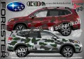 Subaru Crosstrek SK-SJV3-SU-CRO Кaмуфлаж Офроуд Джип Пикап Лодка Camouflage Off-Road стикери, снимка 2