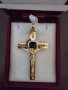 Златен кръст, снимка 1 - Колиета, медальони, синджири - 39048166