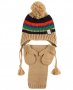 Зимен комплект шапка, шал и ръкавици за момче
