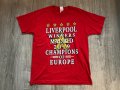 Мъжка памучна тениска на Ливърпул Liverpool Football Club, снимка 1 - Тениски - 32209875