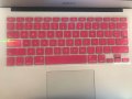 Розова клавиатура за Apple Macbook , розов силиконов протектор, снимка 3