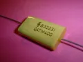 0.47uF/400V Siemens vintage axial capacitors for audio, снимка 1