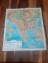 Стара царска карта на Балканския полуостров 1937 г, снимка 2