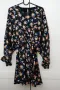 Дамска рокля с флорални мотиви, снимка 4