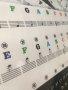 Стикери за пиано и йоника: Ноти и букви , снимка 3