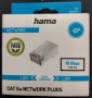мрежов конектор (щекер) RJ45 – CAT 6a на марката Hama, снимка 1