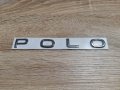 надпис Volkswagen Polo Фолксваген Поло новия шрифт, снимка 1