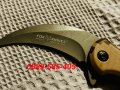 Уникален италянски сгъваем нож FOX KNIFE FA33 – KARAMBIT карамбит, снимка 5