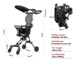 Многофункционална Сгъваема детска количка , снимка 8