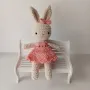 Детска играчка зайче, ръчна изработка, плетени играчки, подарък за момиче, снимка 6