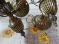 Немски Бронзови стенни лампи, снимка 7