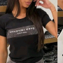 Дамски Памучни Тениски ✨S-2XL ✨ALEXANDЕR WANG ✨KARL LAGERFELD ✨, снимка 1 - Тениски - 44846675
