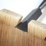 Длето дърводелско Narex Bystrice лястовича опашка с дървена дръжка 19х130 мм, снимка 4