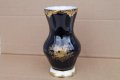 Порцеланова немска ваза цвят кобалт, снимка 1