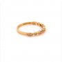 Златен дамски пръстен 1,23гр. размер:56 14кр. проба:585 модел:14285-3, снимка 3