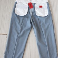 Hugo Boss HUGO Silver 212  Regular Fit Wool Mens Size 52 - 34- 35 НОВО! ОРИГИНАЛ!, снимка 10 - Панталони - 43504653