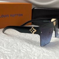 -22 % разпродажба Louis Vuitton 2023 висок клас дамски слънчеви очила маска Мъжки Унисекс, снимка 9 - Слънчеви и диоптрични очила - 39012866