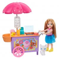 BARBIE Chelsea™ FAMILY CLUB Игрален комплект FDB32, снимка 2 - Кукли - 32663330