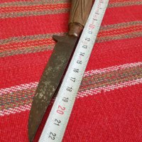 Стар немски ловен нож, снимка 6 - Антикварни и старинни предмети - 43450010