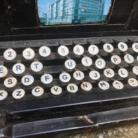 стар ламаринен макет /реклама/ на пишещи машини "CONTINENTAL", снимка 9 - Антикварни и старинни предмети - 40773621