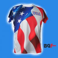 BGF Фланелка USA, снимка 2 - Тениски - 32372819
