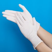 ТОП ЦЕНА - Нитрилни ръкавици леко опудрени само размер XS, снимка 2 - Други стоки за дома - 31768101