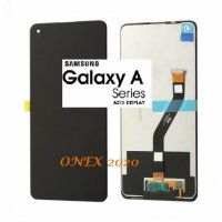Нов 100% Оригинален дисплей за Samsung Galaxy A21 (SM-A215F) LCD+Touch Black, снимка 1 - Резервни части за телефони - 33549966