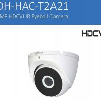 Dahua HAC-T2A21 3.6мм 93° 2 МРх Метална Водоустойчива Камера 4в1 HDCVI, AHD, HDTVI IP67 -40°С~+60°С, снимка 1 - HD камери - 26848149