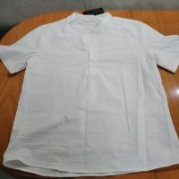 Бяла риза-блуза, снимка 2 - Блузи - 26274338