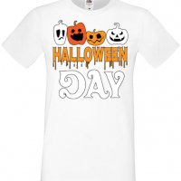 Мъжка тениска Halloween Day,Halloween,Хелоуин,Празник,Забавление,Изненада,Обичаи,, снимка 2 - Тениски - 38123783