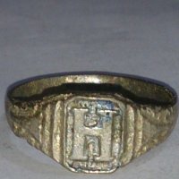 Старинен пръстен сачан - 59691, снимка 2 - Други - 29012254