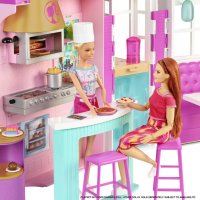 BARBIE CAREERS Barbie® Ресторант Cook 'n Grill Restaurant™ HBB91, снимка 3 - Конструктори - 34979786