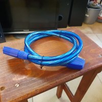 НОВ! Висококачествен скарт кабел с позлатени конектори SCART-SCART 1,5m, снимка 3 - Други - 38292199
