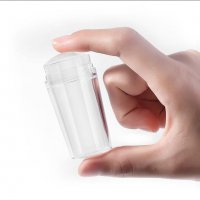 Силиконов печат чашка + пластмасова подложка.Прозрачен печат за маникюр! , снимка 3 - Продукти за маникюр - 34703833