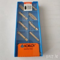 Стругарски пластини KORLOY MGMN300-M Carbide за рязане - 10 броя, снимка 1 - Други инструменти - 39380851