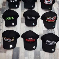 Guess, Karl Lagerfeld, Dsquared2, ICON унисекс шапка с козирка код 72, снимка 1 - Шапки - 32512258