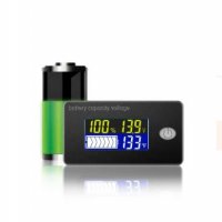 12V Lead-acid lithium battery meter LCD voltmeter temperature meter, снимка 4 - Друга електроника - 32777988