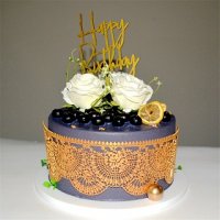 плетени кръгове дантелени силиконов молд дантелена дантела украса торта гъмпейст, снимка 2 - Форми - 37089544