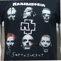 Нова мъжка тениска с дигитален печат на музикалната група RAMMSTEIN - Sehnsucht, снимка 12 - Тениски - 28166839