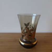 Ваза и чаша от калиево стъкло 1980 г, снимка 6 - Вази - 43945562